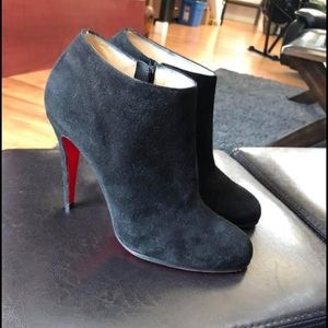 ✨SOLD✨ Christian Louboutin 100mm heel size 40 Belle booties.